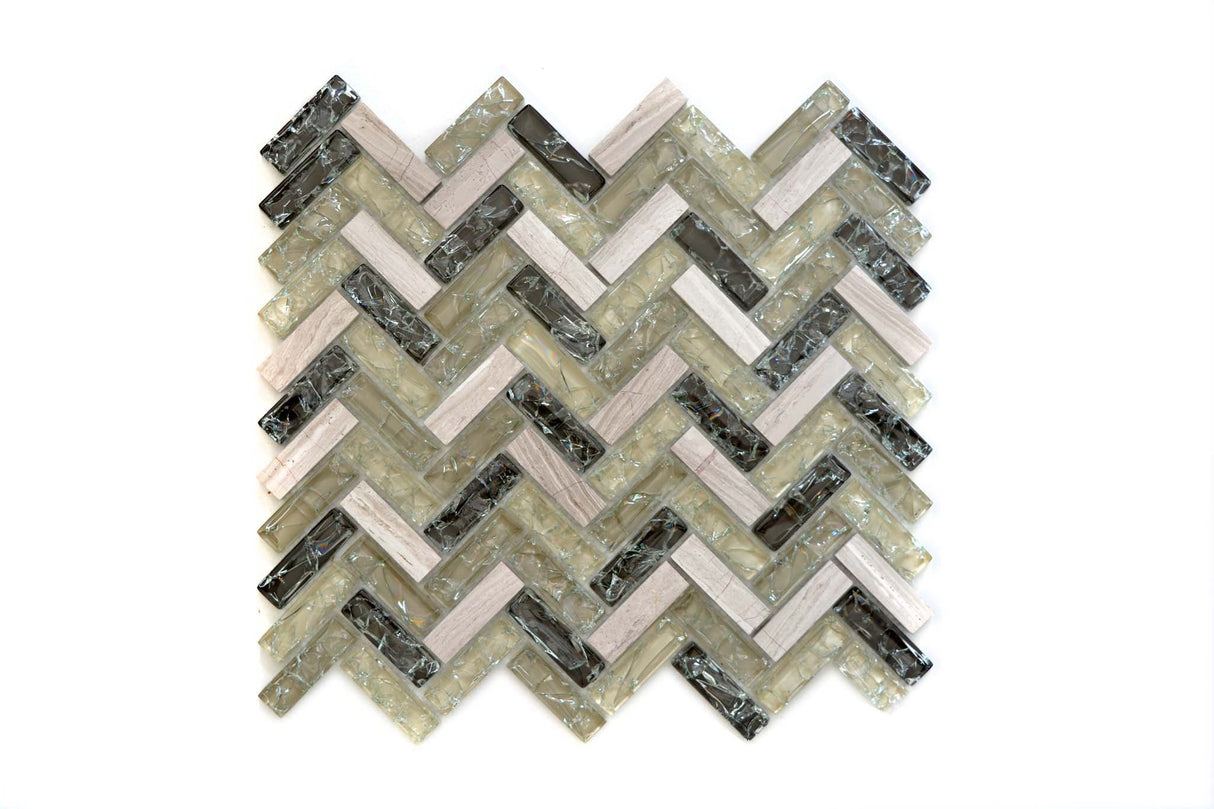 Mosaik Grå Vaggeryd - 013 | 0,077 m²/ark