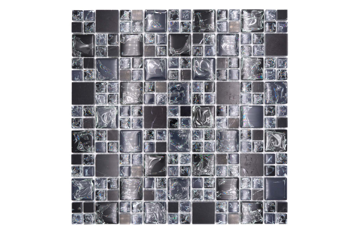 Mosaik Svart Vaggeryd - 017 | 0,093 m²/ark