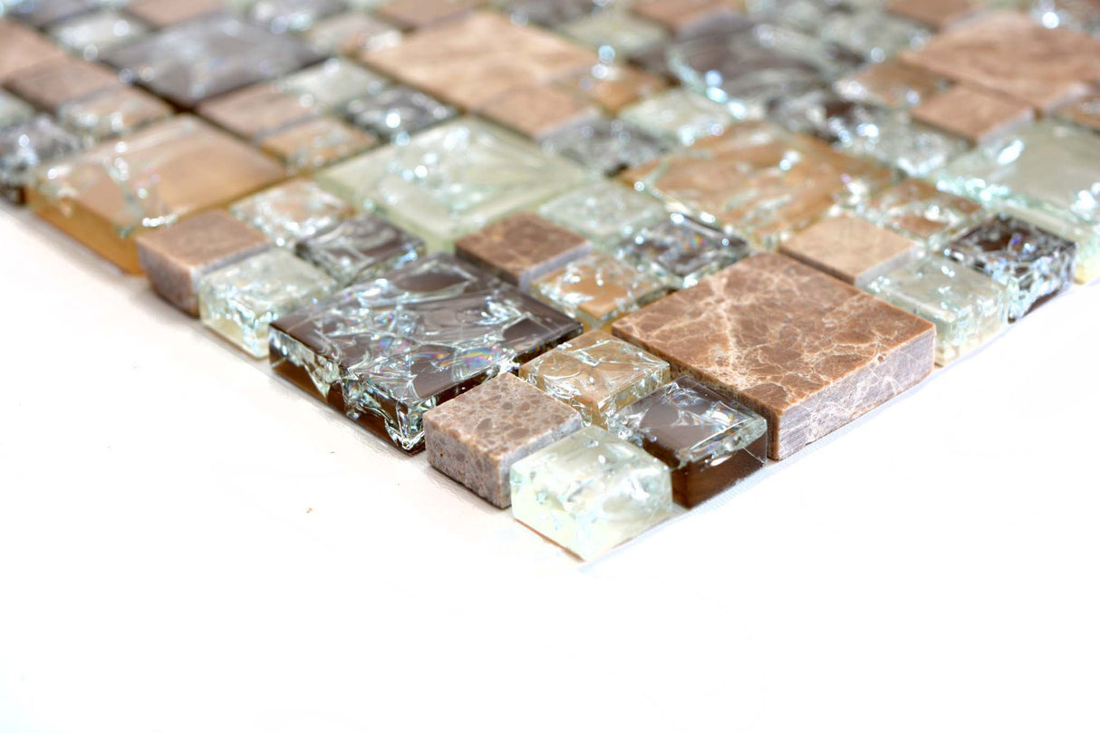 Mosaik Brun Vaggeryd - 019 | 0,093 m²/ark