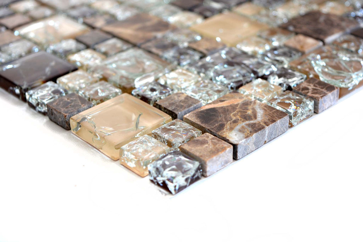 Mosaik Brun Vaggeryd - 020 | 0,093 m²/ark