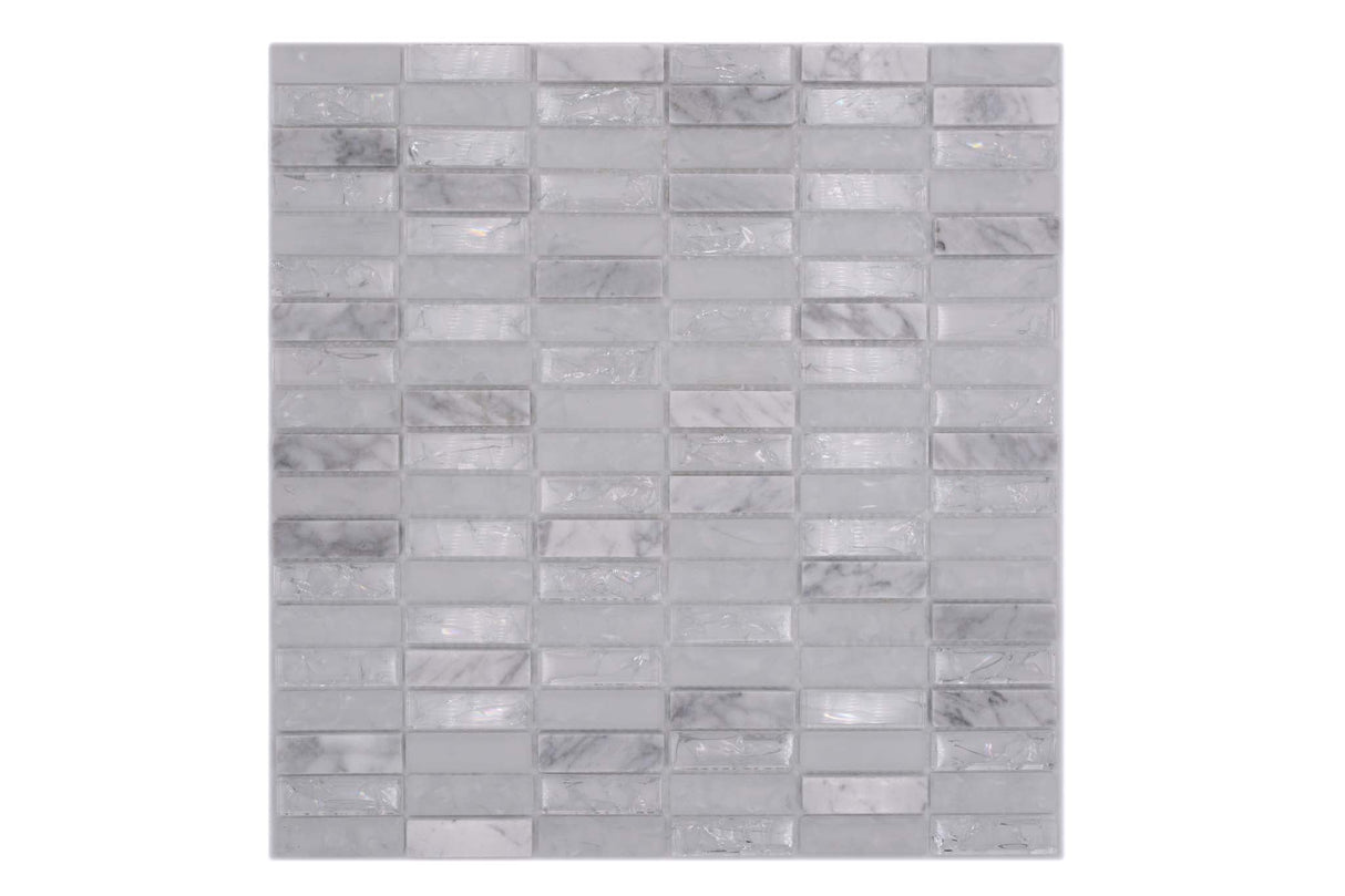 Mosaik Vit Vaggeryd - 021 | 0,1 m²/ark