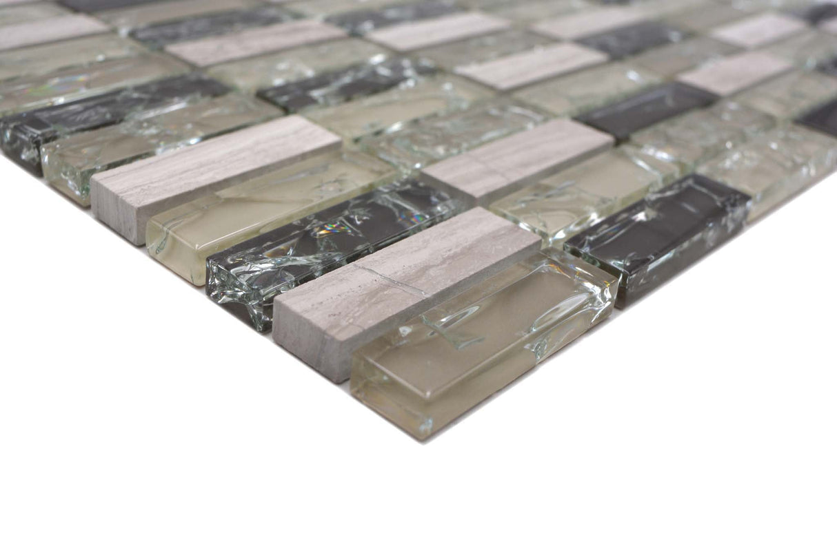 Mosaik Grå Vaggeryd - 023 | 0,1 m²/ark