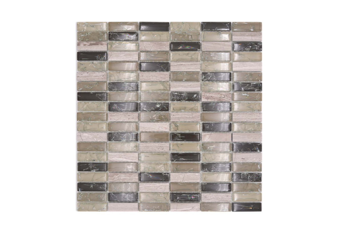 Mosaik Grå Vaggeryd - 023 | 0,1 m²/ark