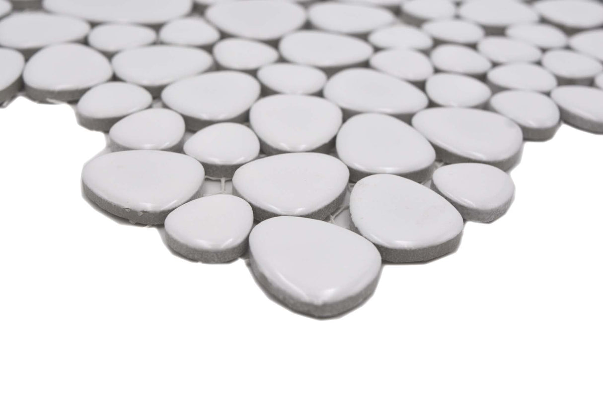 Mosaik Vit Älmhult - 004 | 0,076 m²/ark