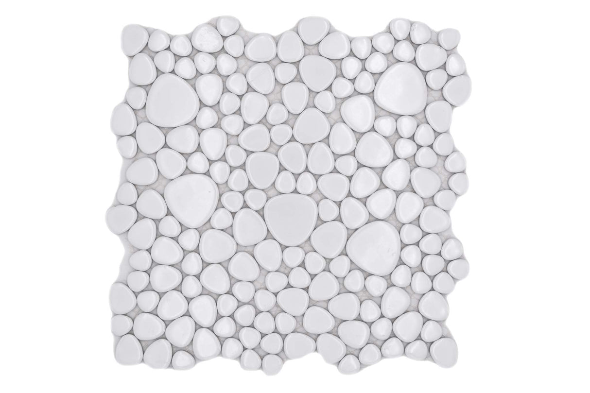 Mosaik Vit Älmhult - 004 | 0,076 m²/ark