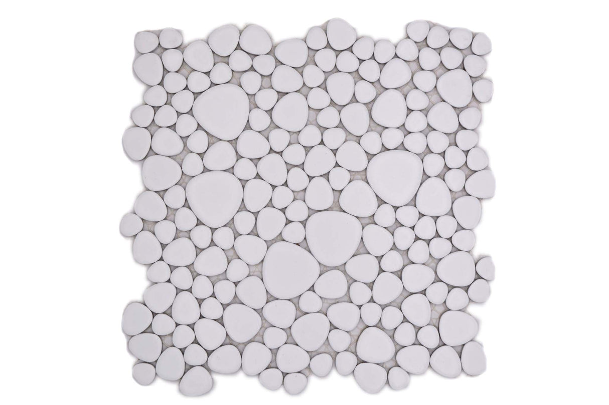 Mosaik Vit Älmhult - 005 | 0,076 m²/ark