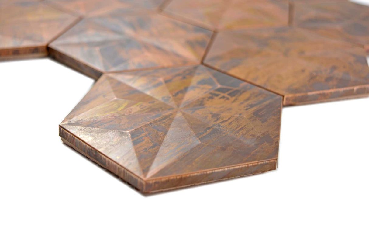 Mosaik Koppar Molde - 017 | 0,081 m²/ark