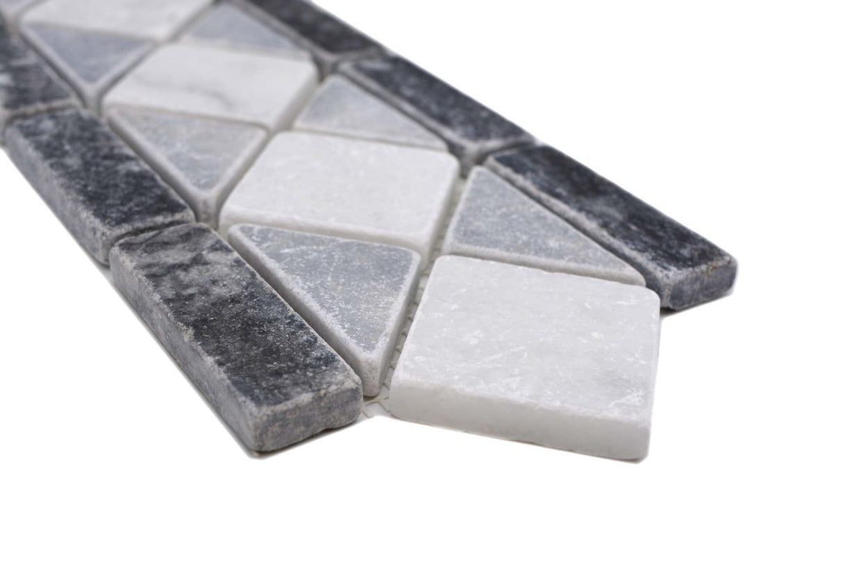 Bård (Klinker) Svart Eslöv - 001 | 125x285x10mm. Säljs styckvis.