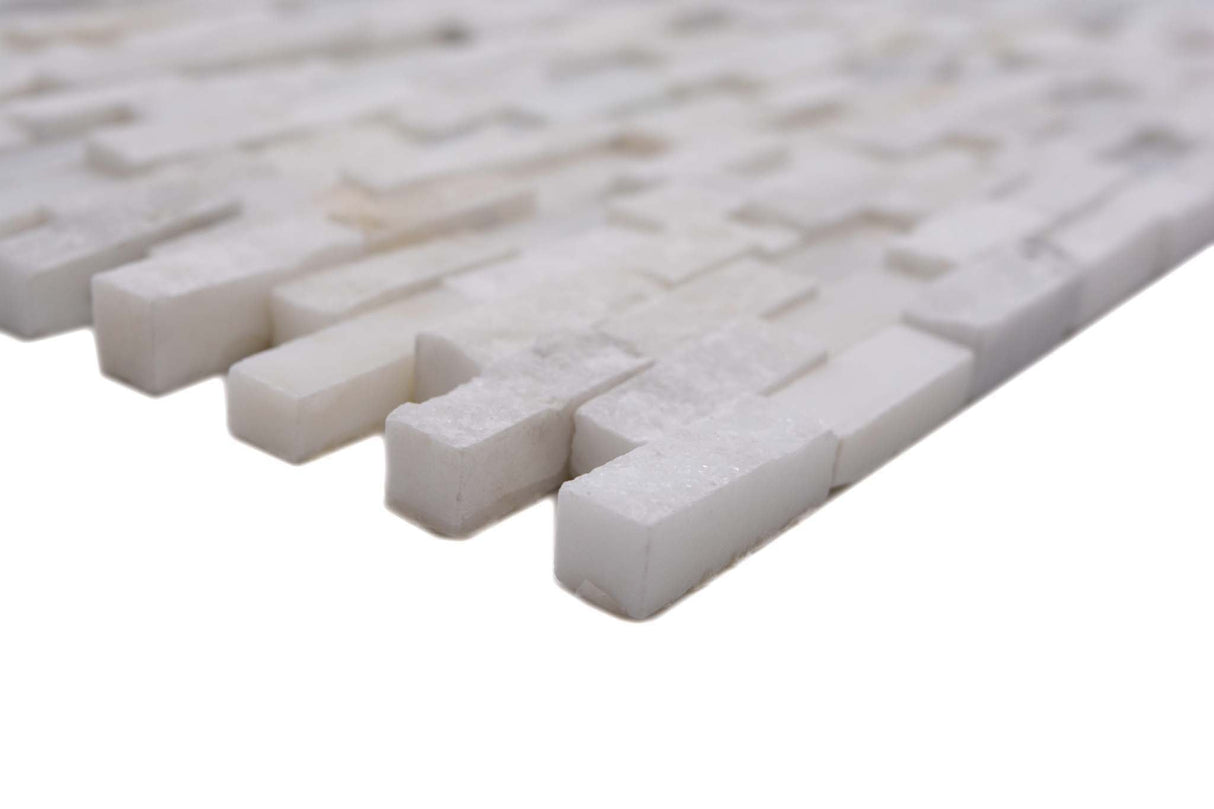 Mosaik Vit Trondheim - 001 | 0,093 m²/ark