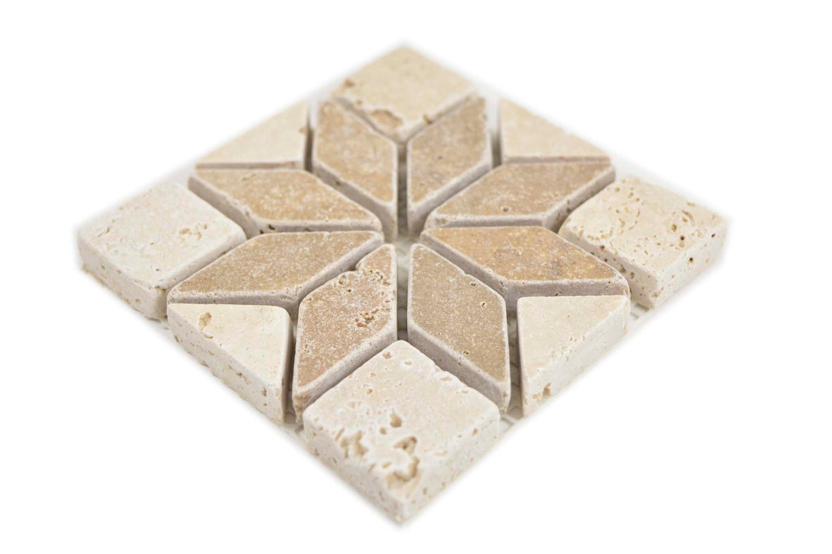 Sjösten Beige Nora - 010 | 100x100x10mm. Säljs styckvis.