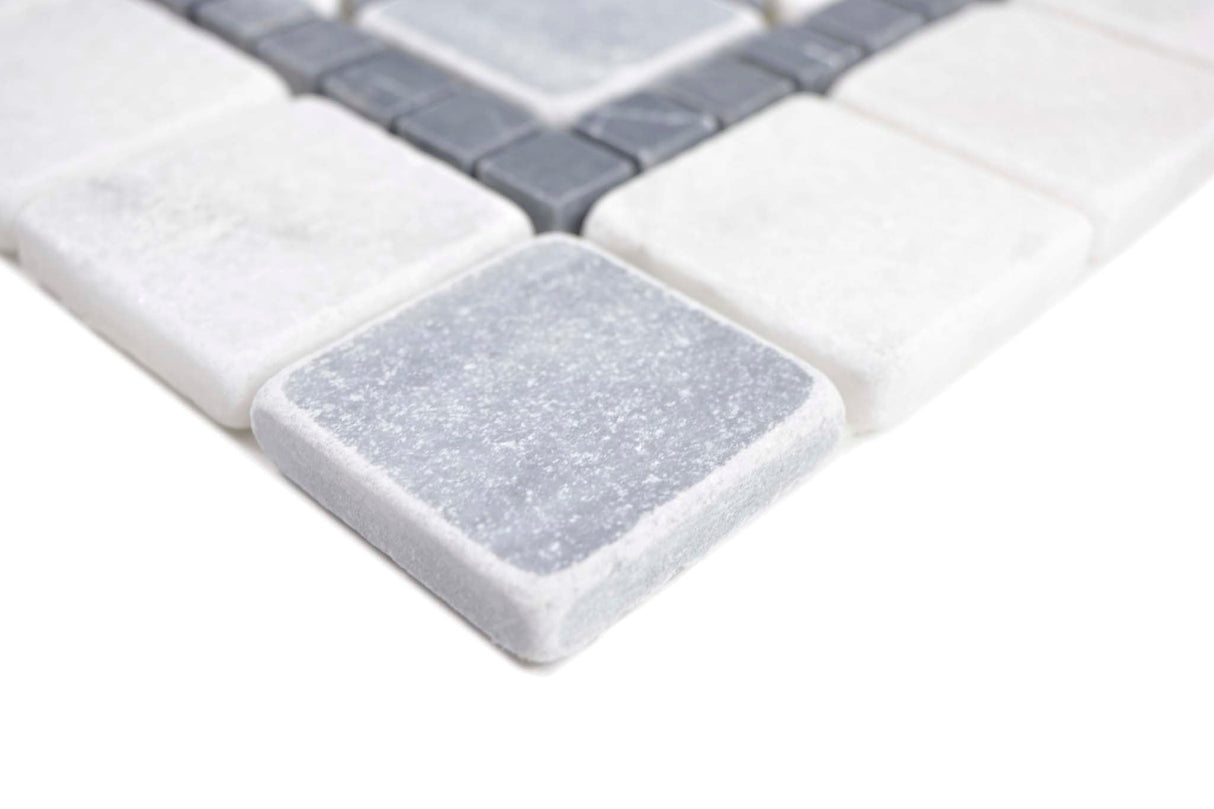 Sjösten Svart Eslöv - 003 | 305x305x10mm. Säljs styckvis.