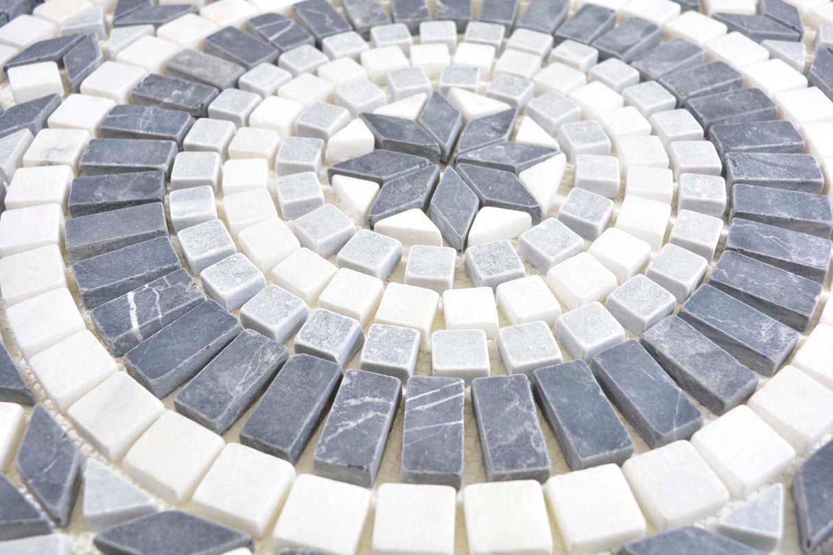 Sjösten Svart Eslöv - 004 | 610x610x10mm. 0,37 m²/kartong