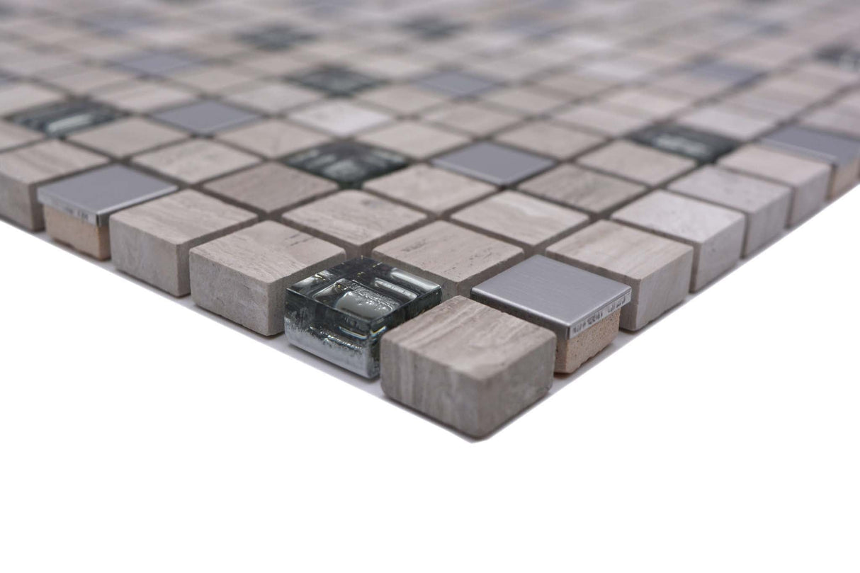 Mosaik Grå Avesta - 019 | 0,09 m²/ark