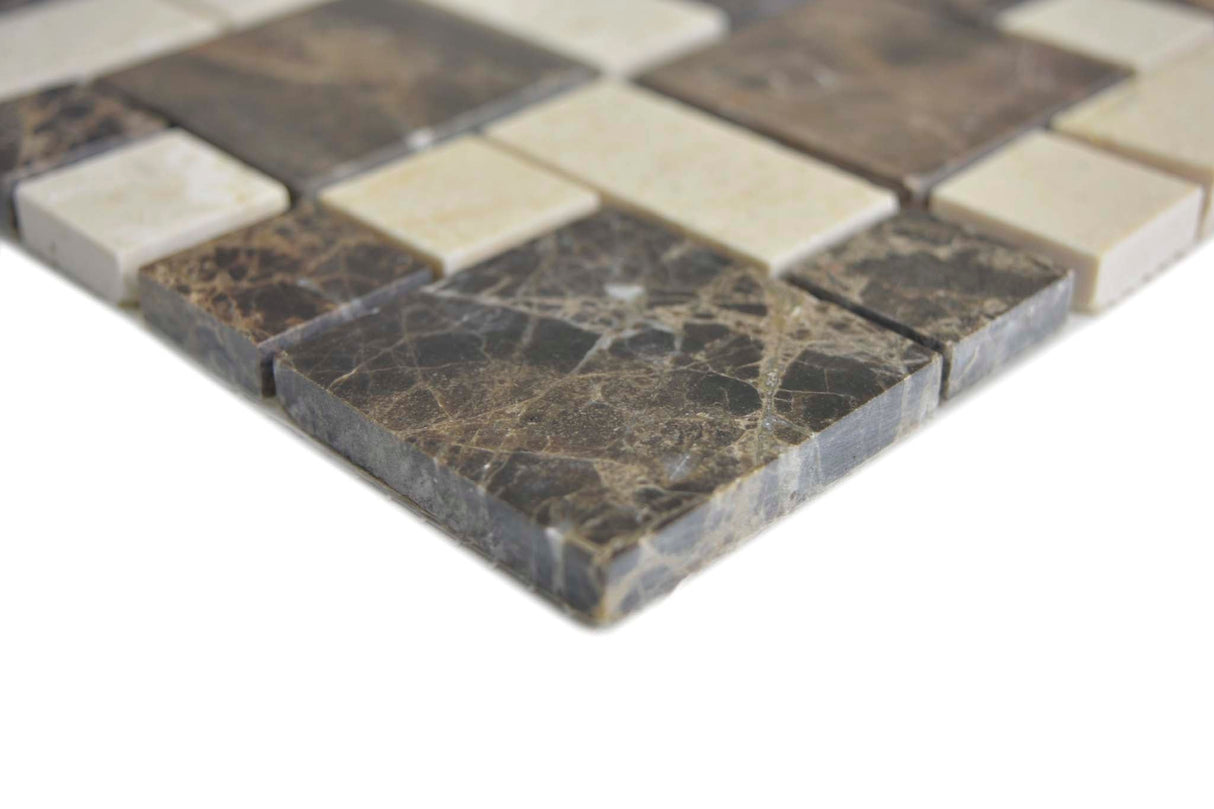 Mosaik Beige Vänersborg - 004 | 0,093 m²/ark