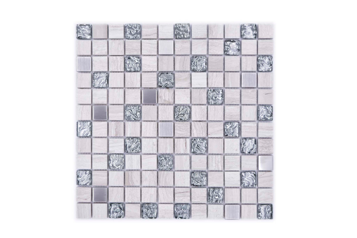 Mosaik Grå Avesta - 020 | 0,09 m²/ark