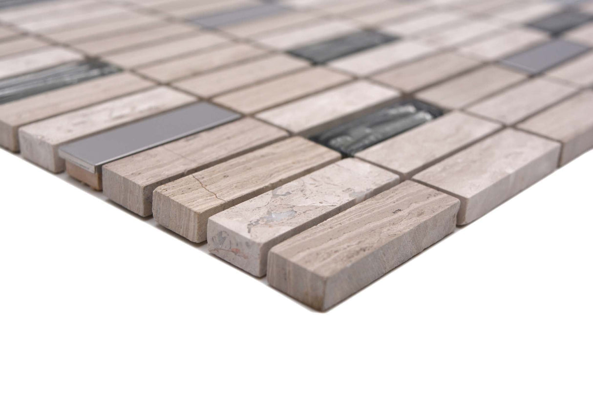 Mosaik Grå Avesta - 021 | 0,091 m²/ark