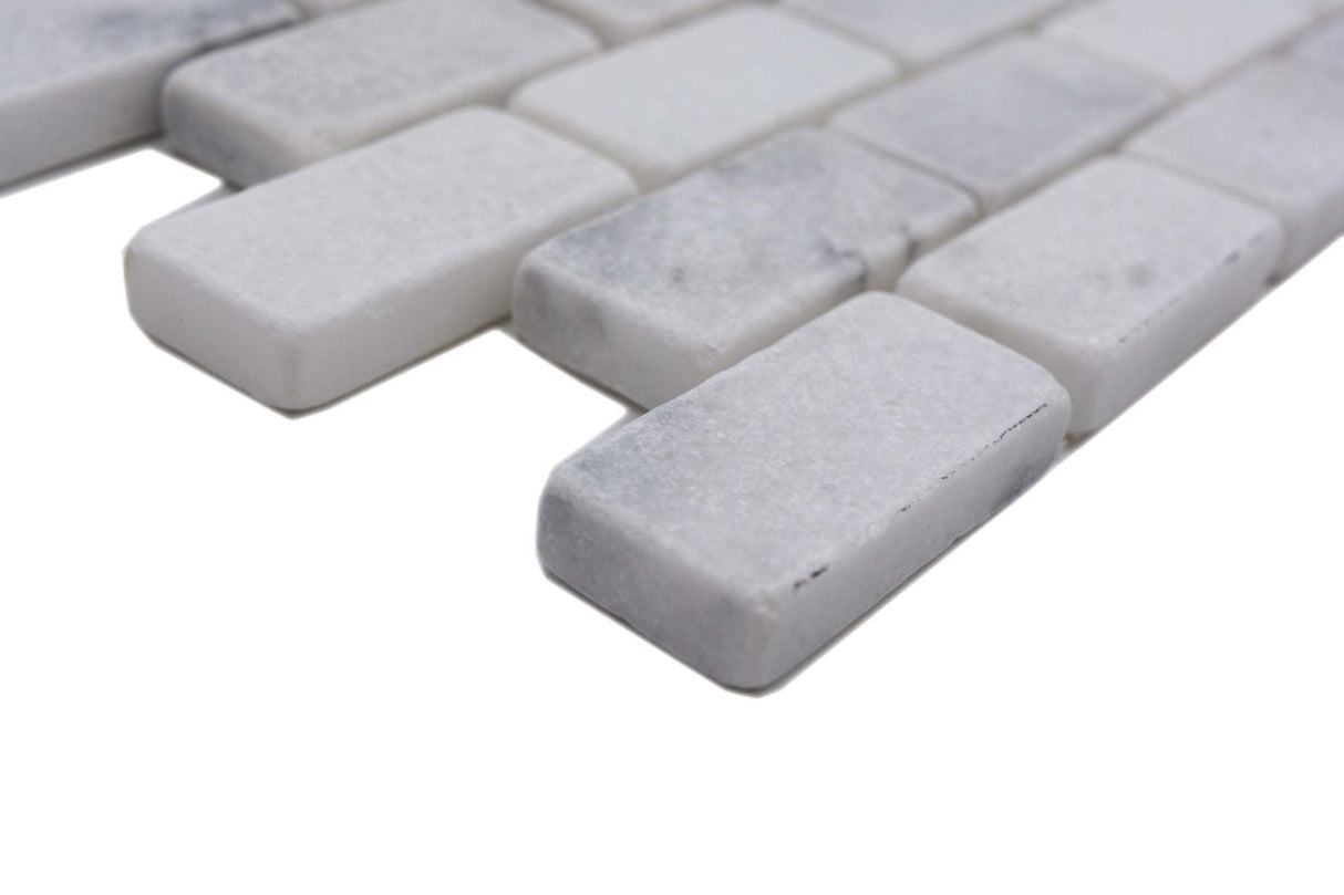 Mosaik Vit Aneby - 023 | 0,093 m²/ark