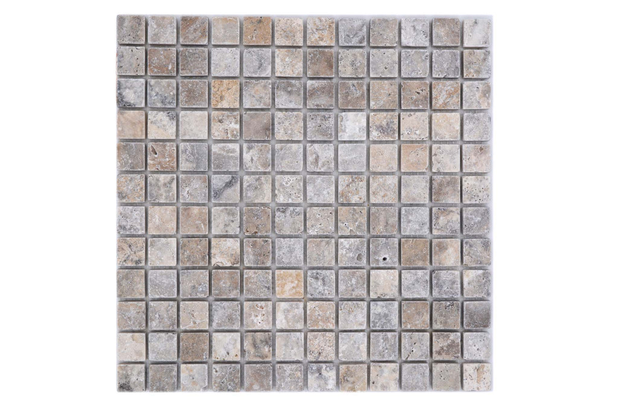 Mosaik Vit Lund - 009 | 0,093 m²/ark