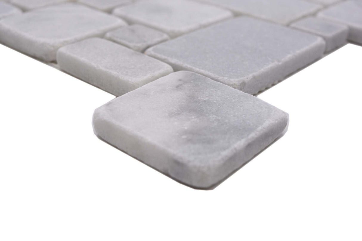 Mosaik Vit Östhammar - 011 | 0,093 m²/ark