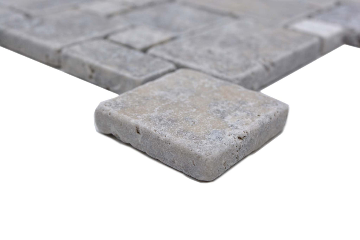 Mosaik Vit Lund - 011 | 0,093 m²/ark