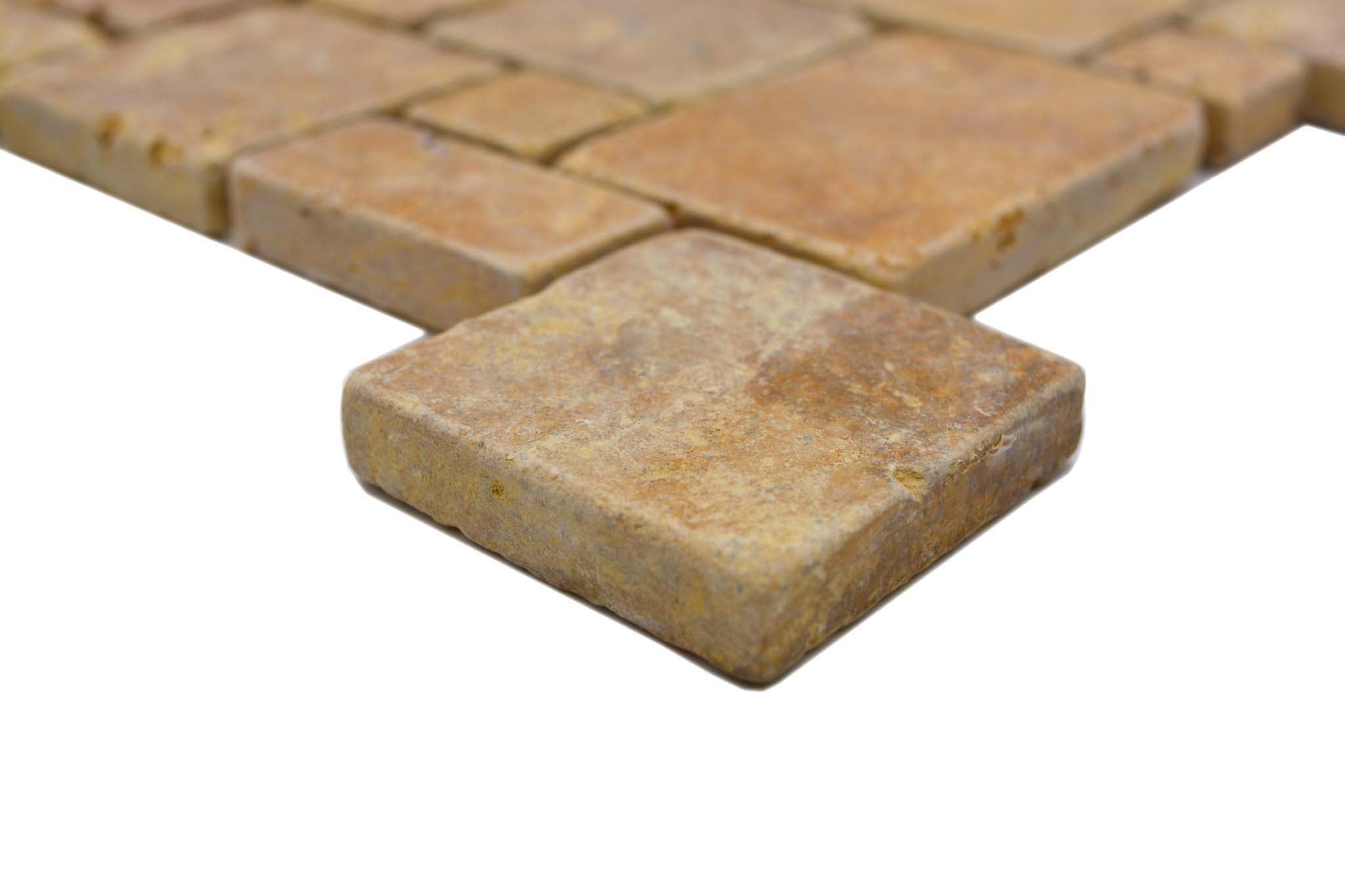 Mosaik Vit Södertälje - 015 | 0,093 m²/ark