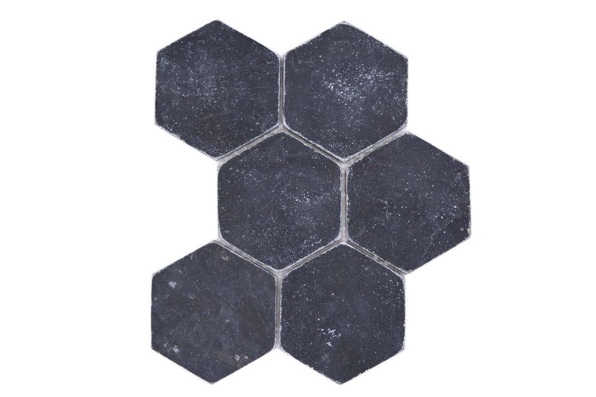 Mosaik Svart Borlänge - 012 | 0,052 m²/ark