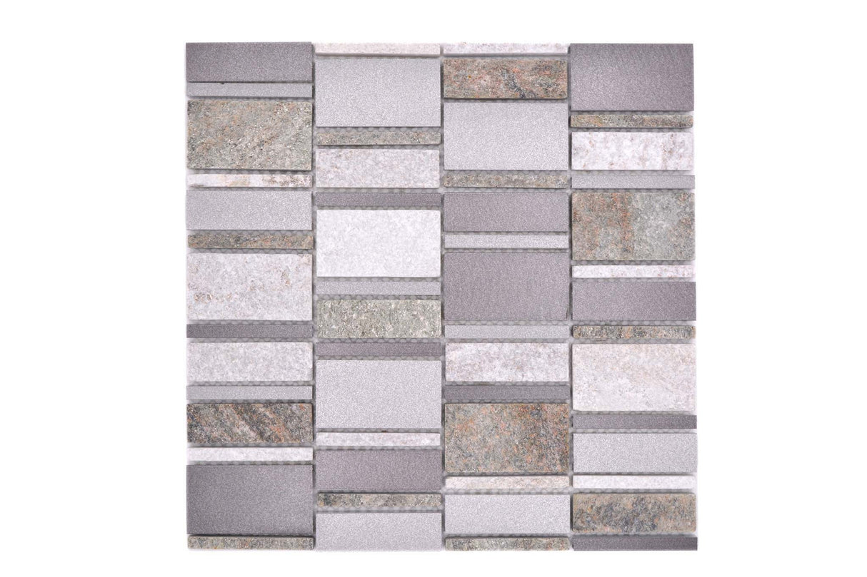 Mosaik Silver Ludvika - 001 | 0,087 m²/ark
