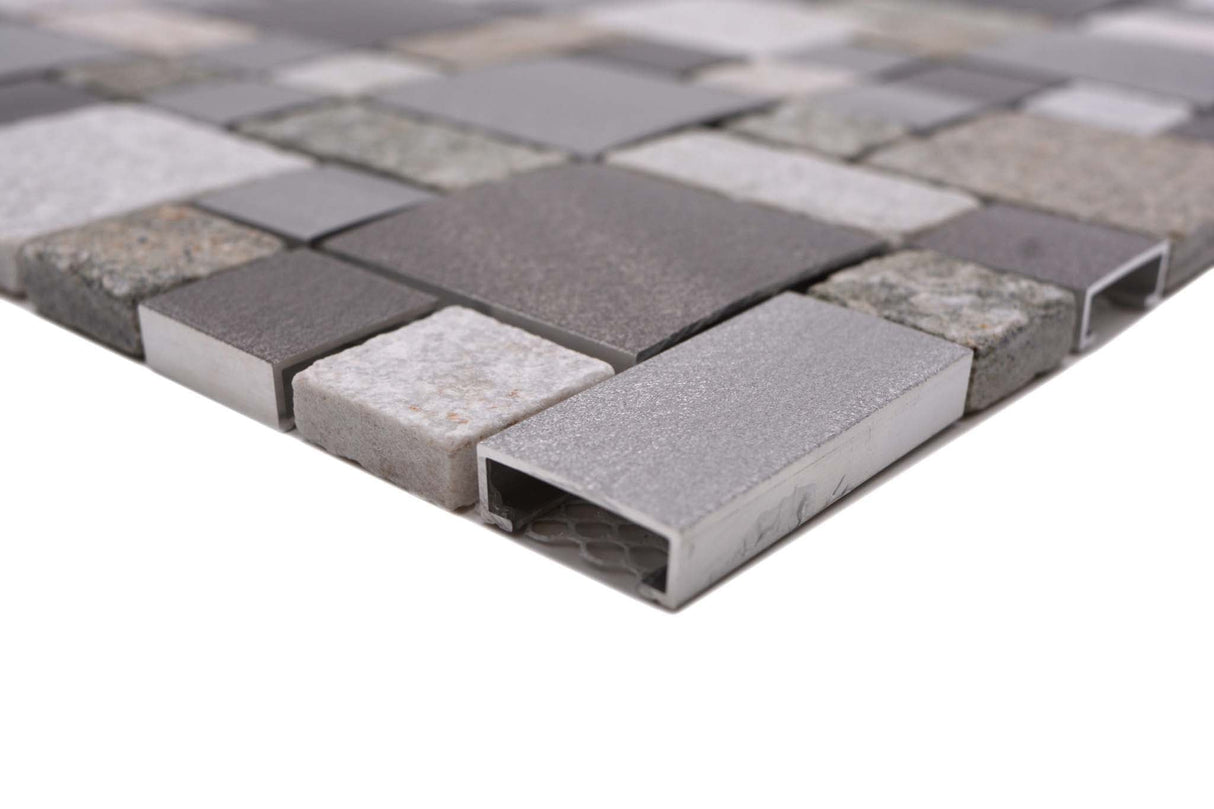 Mosaik Silver Ludvika - 003 | 0,09 m²/ark