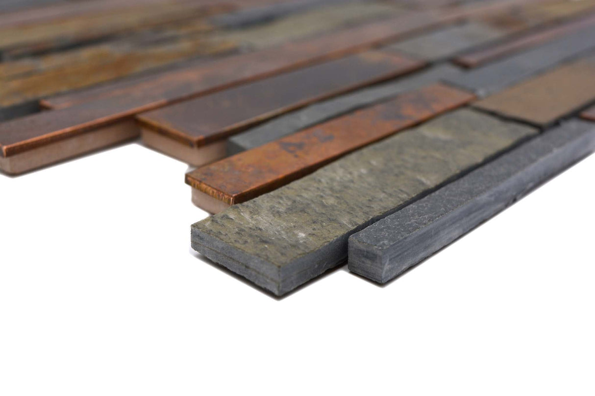 Mosaik Grå Ludvika - 005 | 0,093 m²/ark