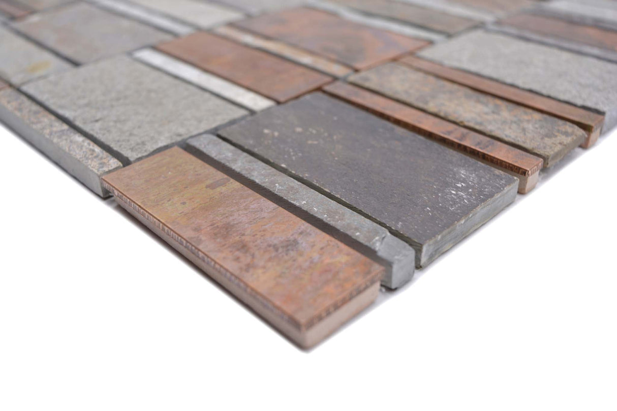 Mosaik Grå Ludvika - 006 | 0,087 m²/ark