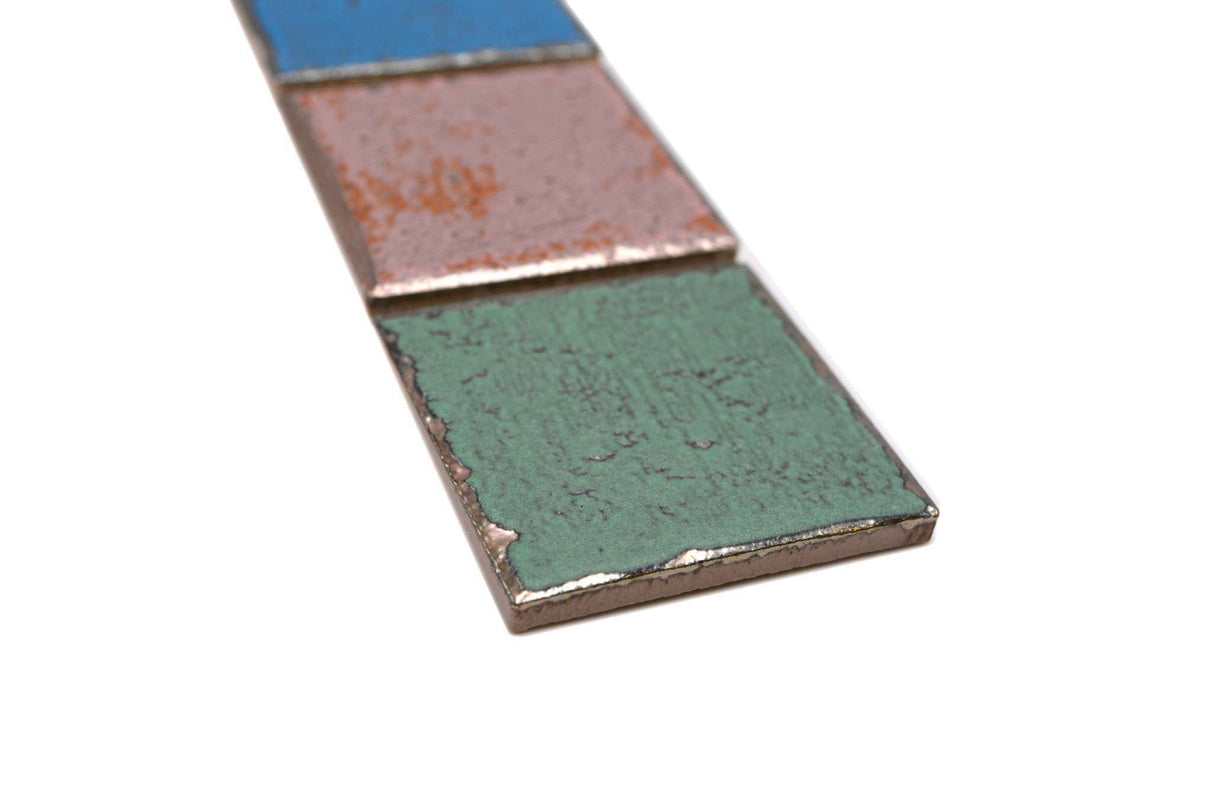 Bård (Kakel) Flerfärgad Markaryd - 019 | 50x50x6mm. Säljs styckvis.