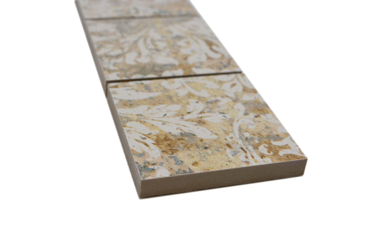 Bård (Klinker) Flerfärgad Markaryd - 043 | 71x71x10mm. Säljs styckvis.