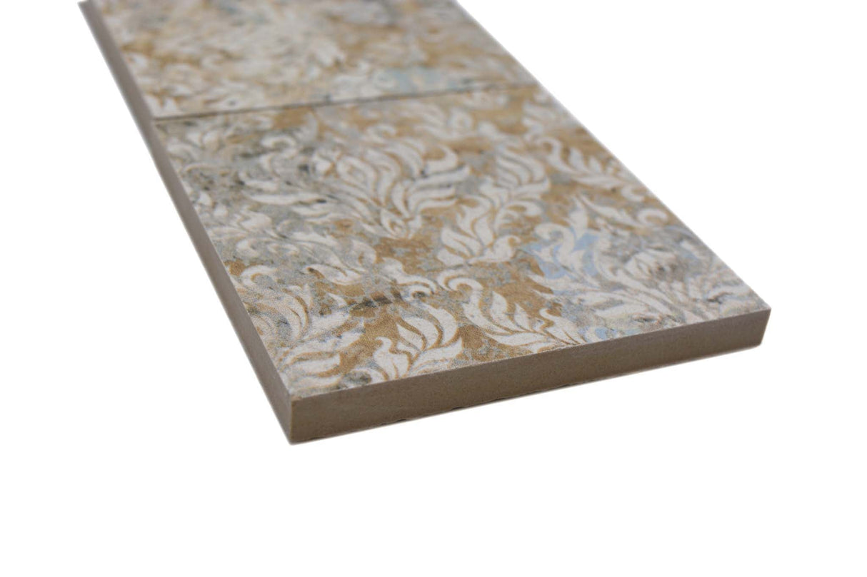 Bård (Klinker) Flerfärgad Markaryd - 044 | 95x95x10mm. Säljs styckvis.