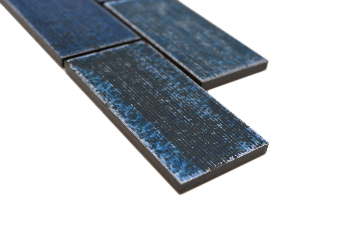 Bård (Kakel) Grön Markaryd - 058 | 94x47x7,5mm. Säljs styckvis.