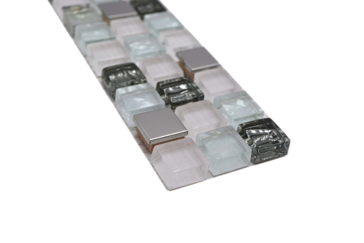 Bård (Kakel) Vit Markaryd - 024 | 15x15x8mm. Säljs styckvis.