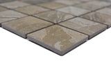 Mosaik Brun Drammen - 001 | 0,089 m²/ark