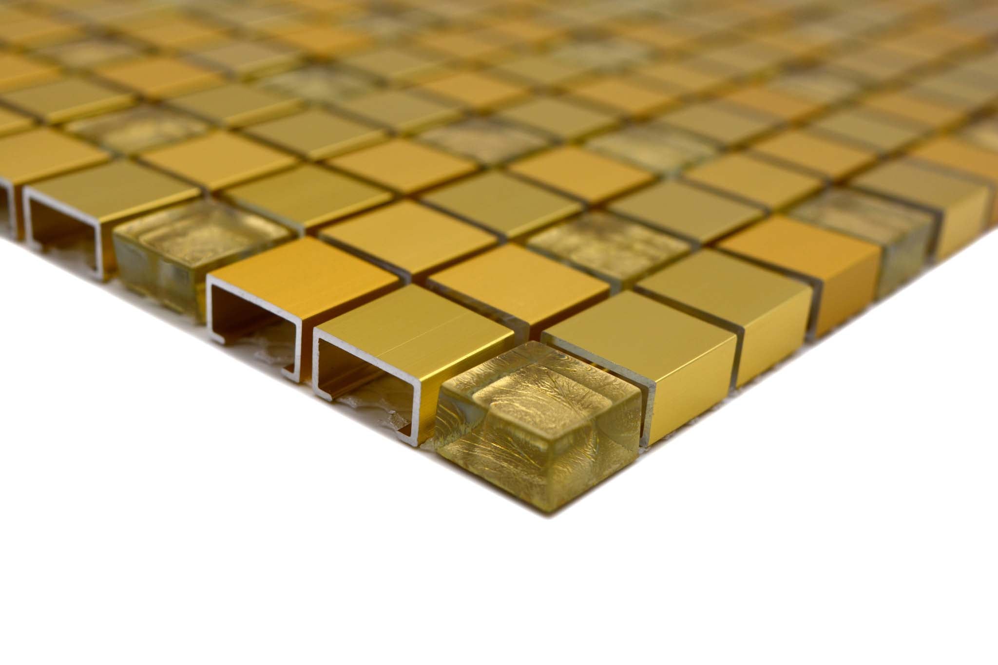 Mosaik Guld Karlstad - 001 | 0,09 m²/ark