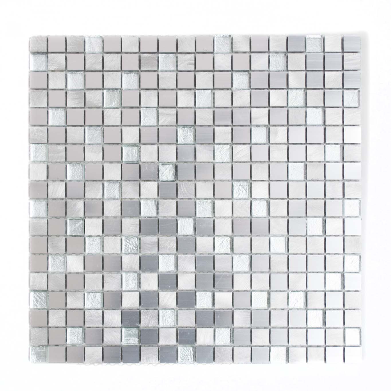 Mosaik Silver Karlstad - 002 | 0,09 m²/ark