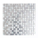 Mosaik Silver Karlstad - 002 | 0,09 m²/ark