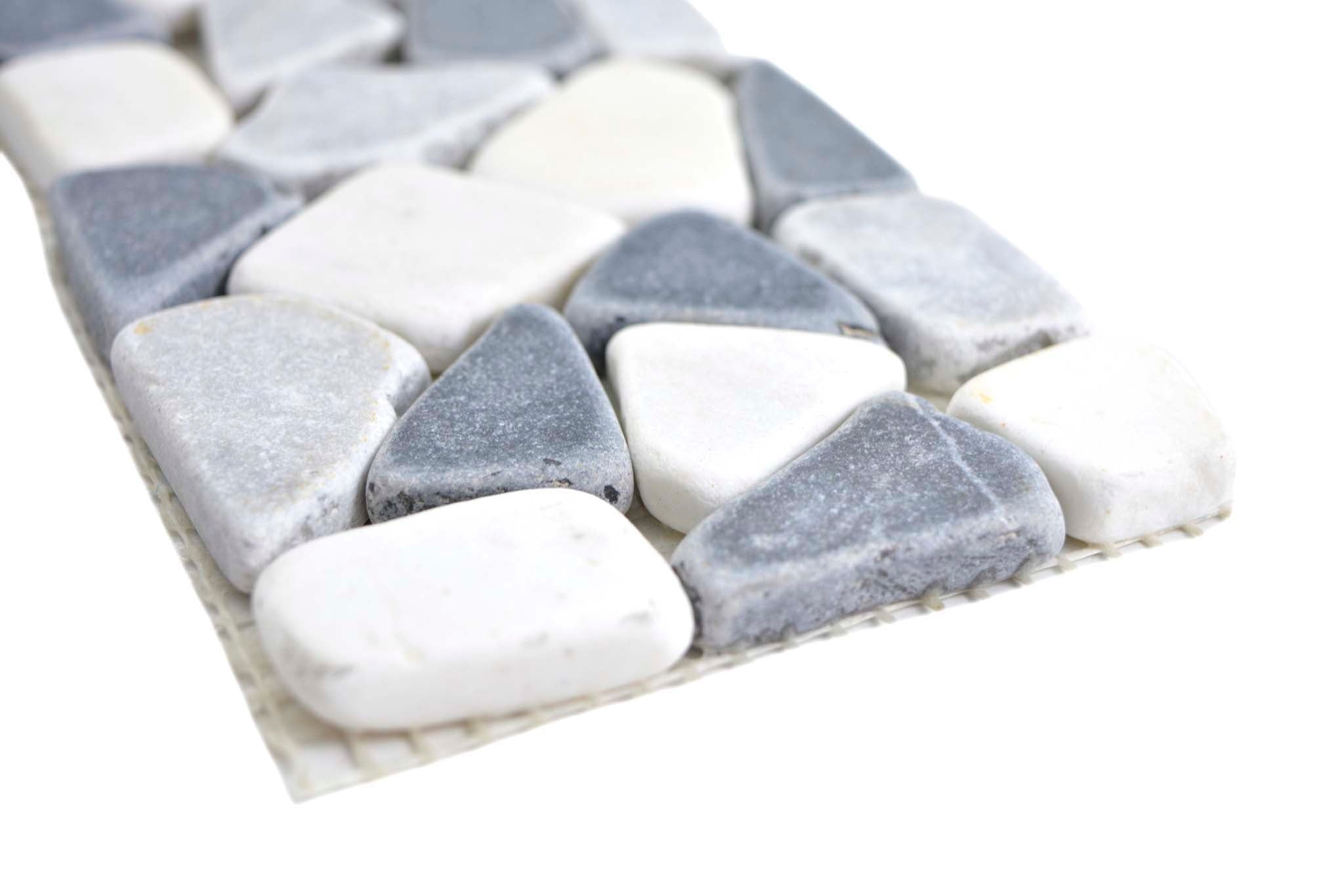 Bård (Klinker) Grå Mariestad - 004 | 20-40x9mm. Säljs styckvis.