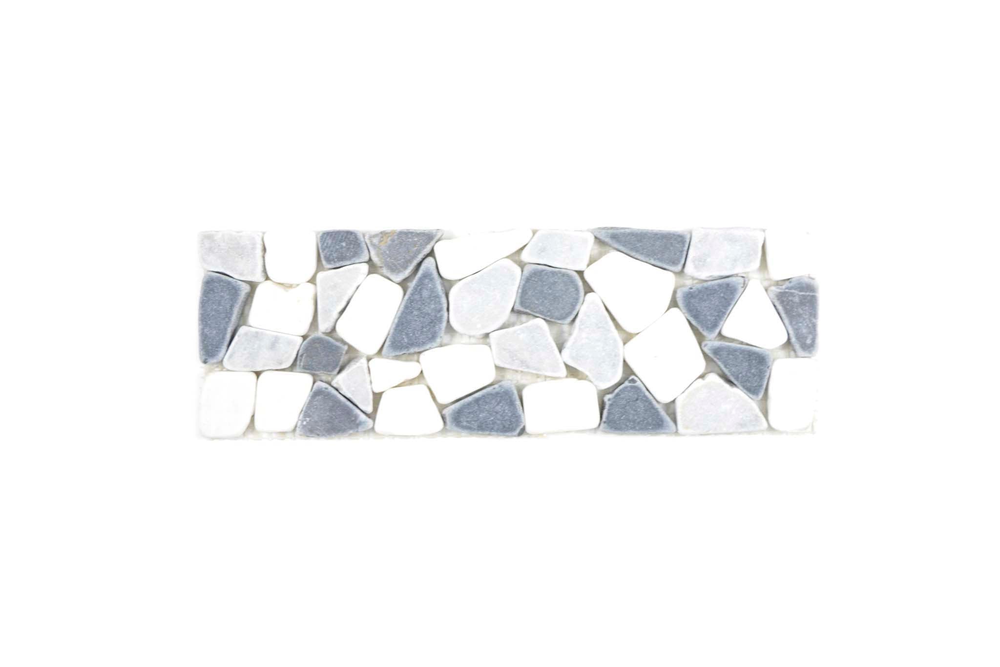 Bård (Klinker) Grå Mariestad - 004 | 20-40x9mm. Säljs styckvis.