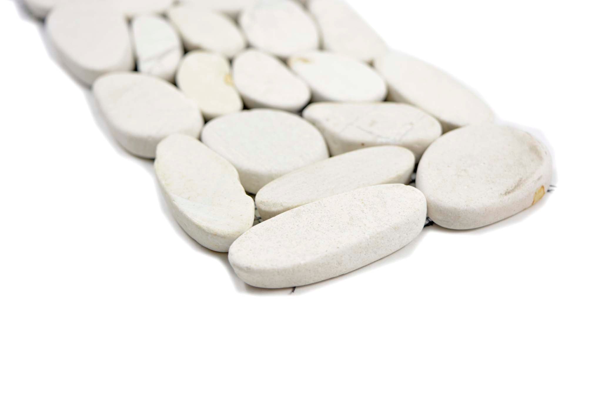 Bård (Klinker) Vit Mariestad - 006 | 30-70x8mm. Säljs styckvis.