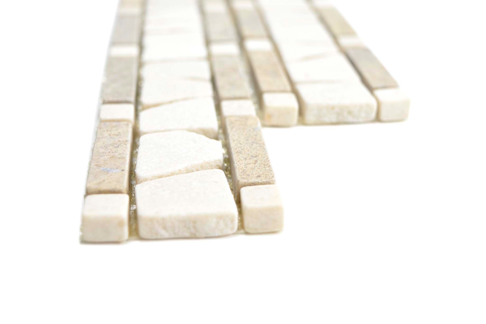 Bård (Klinker) Beige Luleå - 001 | 10x36/10x10x7mm. Säljs styckvis.