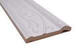 Bård (Kakel) Vit Mariestad - 009 | 110x300x10mm. Säljs styckvis.