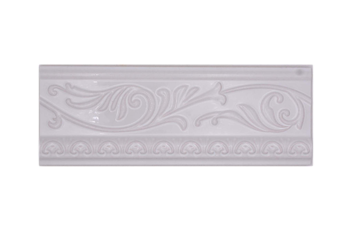 Bård (Kakel) Vit Mariestad - 009 | 110x300x10mm. Säljs styckvis.