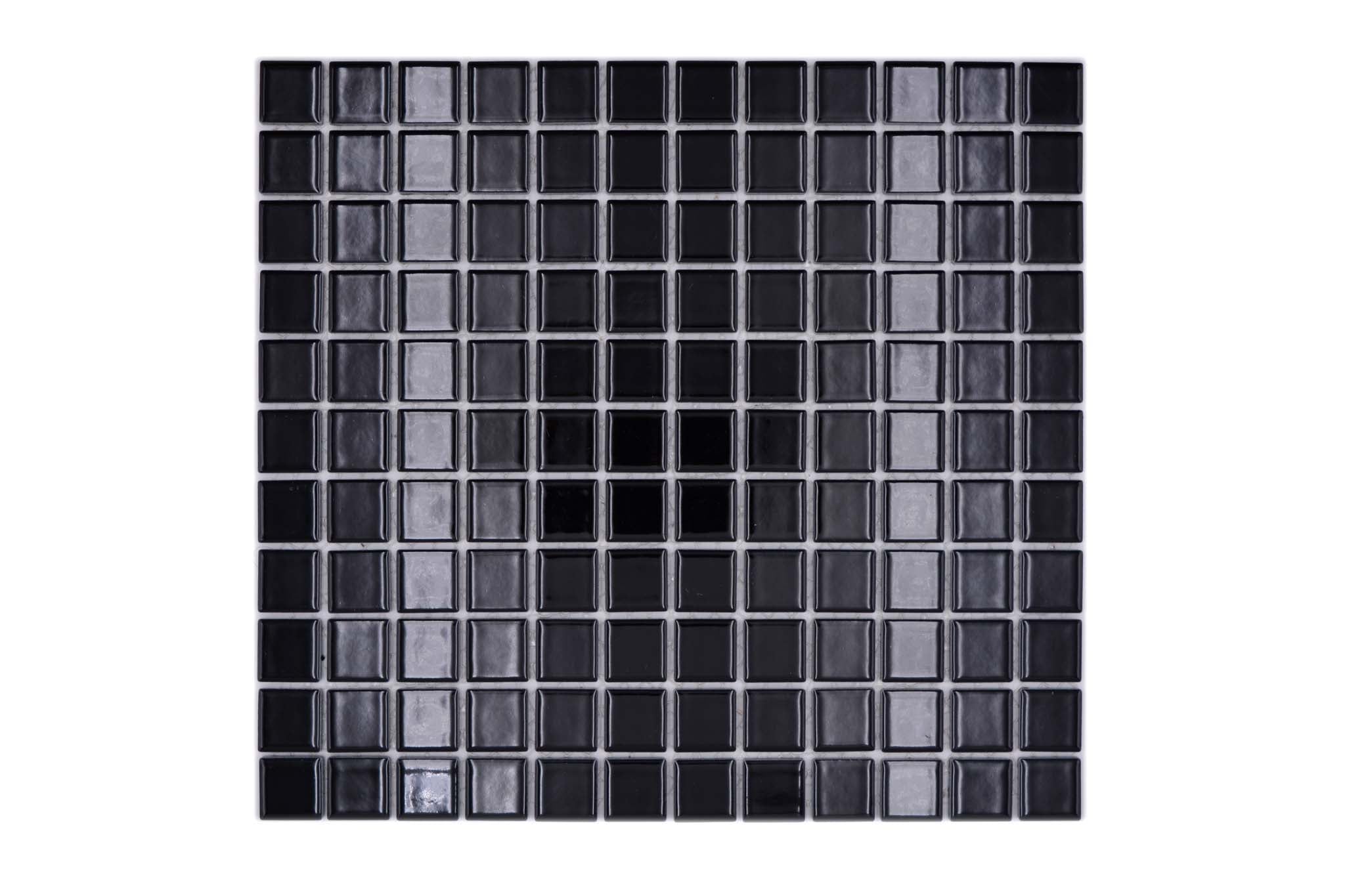 Mosaik Svart Malung - 003 | 0,098 m²/ark