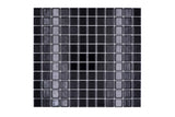 Mosaik Svart Malung - 003 | 0,098 m²/ark