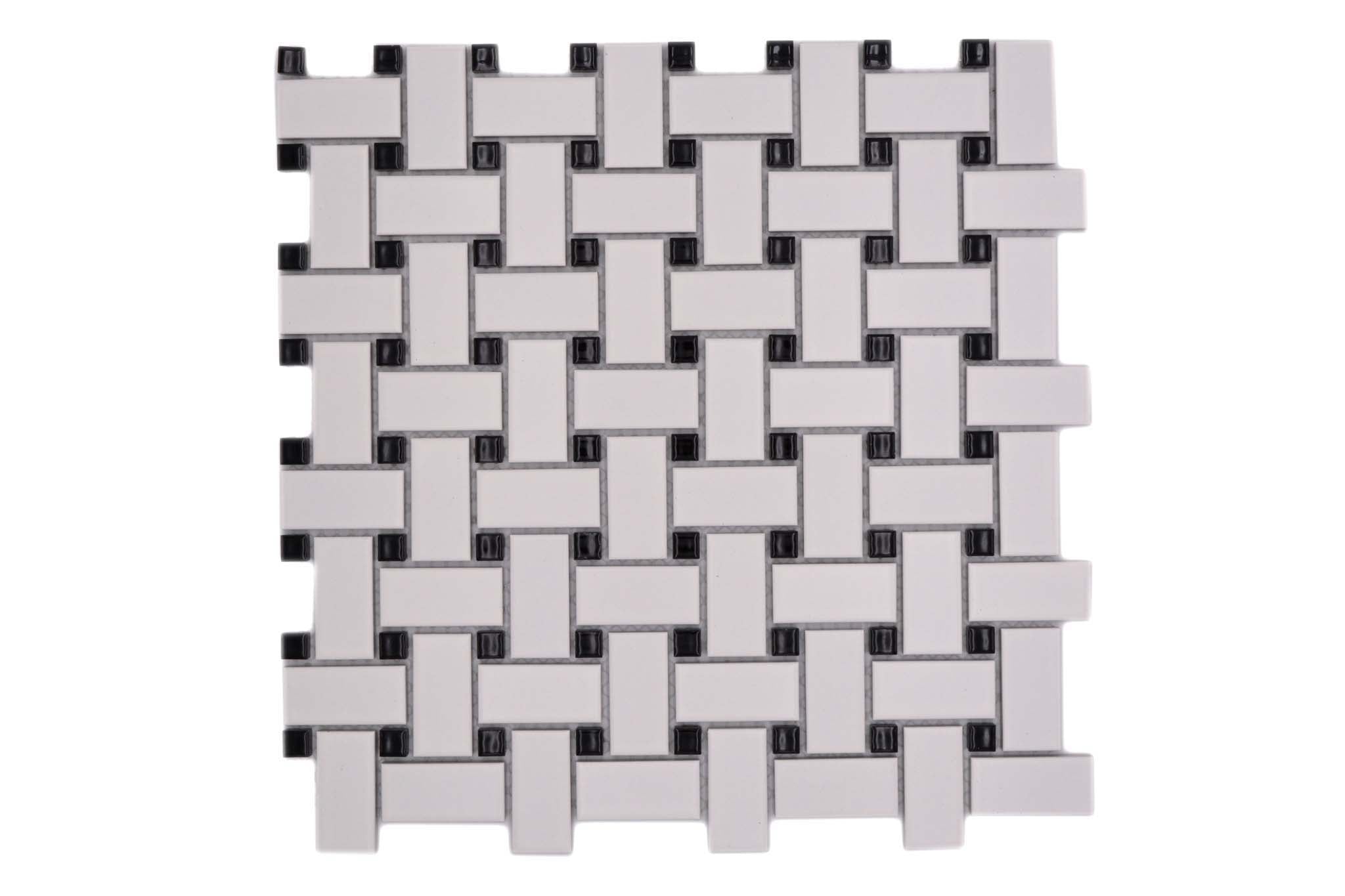 Mosaik Vit Malmö - 002 | 0,09 m²/ark