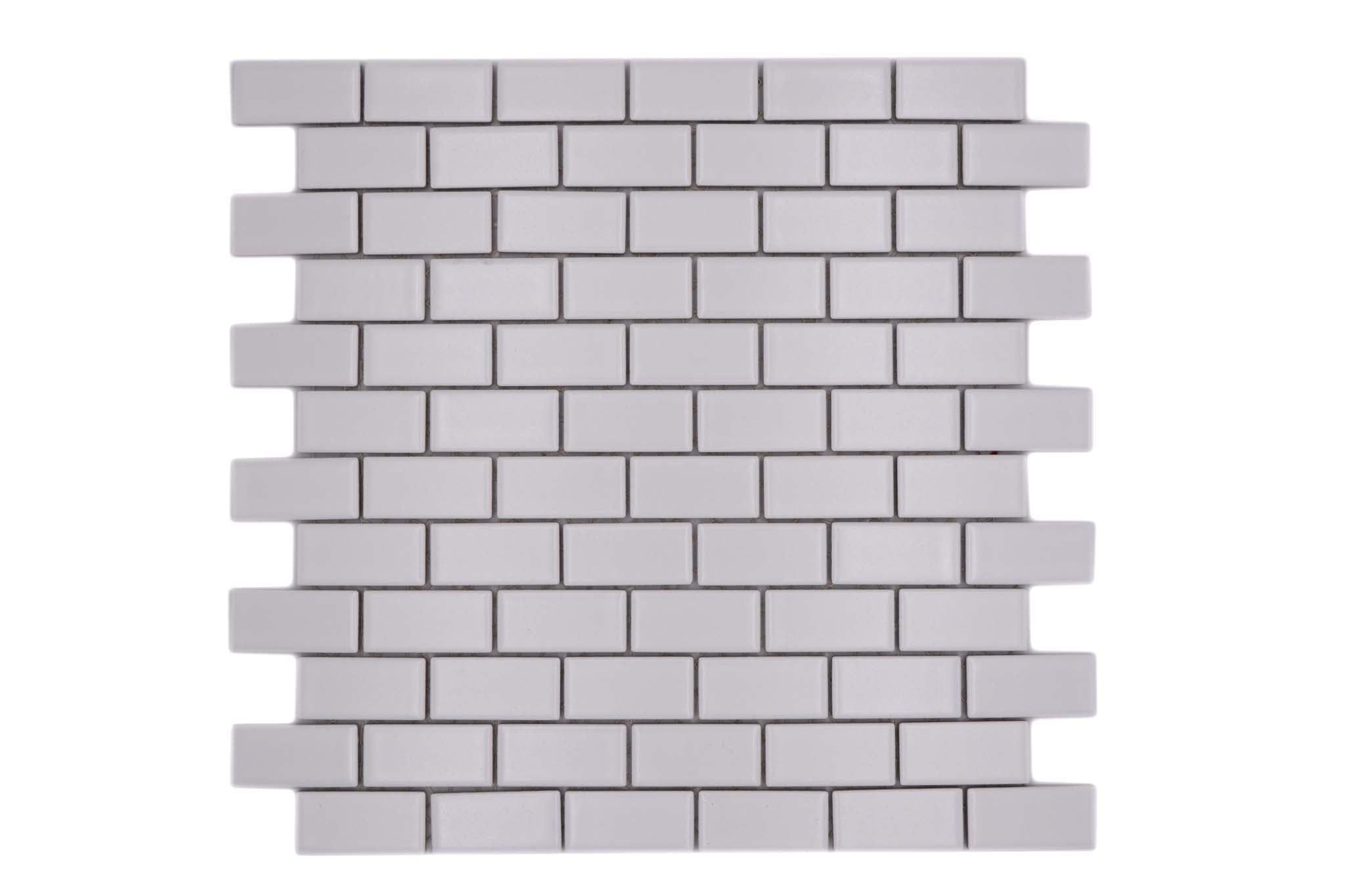 Mosaik Vit Malmö - 003 | 0,089 m²/ark