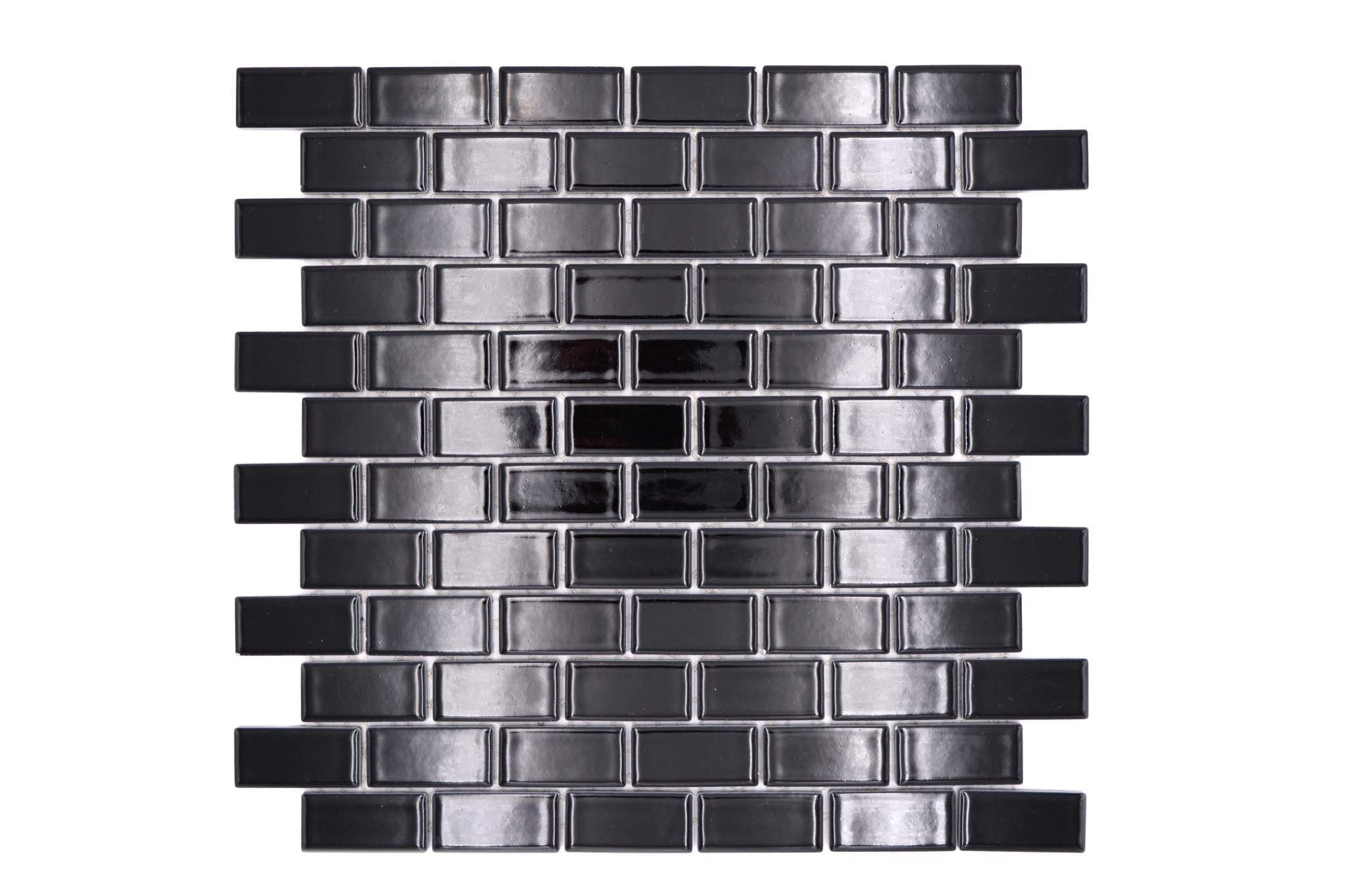 Mosaik Svart Malmö - 006 | 0,089 m²/ark